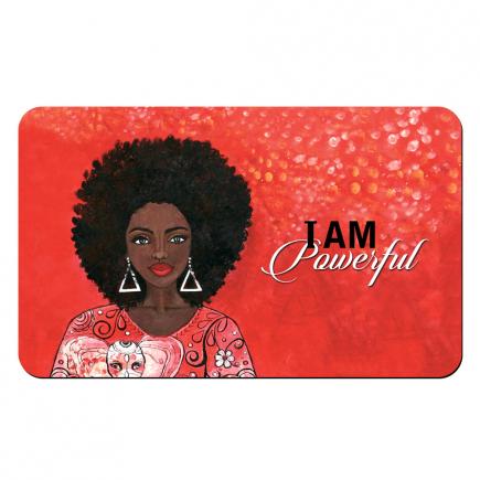 I am Powerful Interior Floor Mat